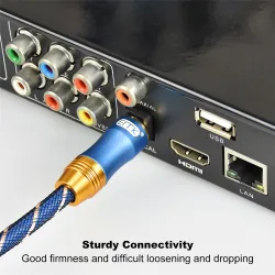 Toslink - OD6.0 - SPDIF - digital optical fiber audio cable - braided - 1m - 1.5m - 2m - 3m - 5m - 8m - 10m - 15mCables