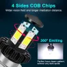 H6 - BA20D - Hi-lo beam - LED motorcycle headlight bulbLights