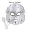 7 colors LED electric face and neck mask - acne treatment - light therapySkin