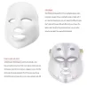 7 colors LED electric face and neck mask - acne treatment - light therapySkin