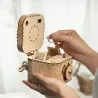 Creative DIY - 3D treasure box - wooden puzzle - assembly kit - 123 piecesConstruction