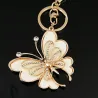 Fashion crystal butterfly - keychainKeyrings