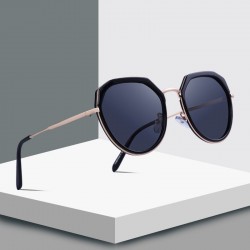 Luxury polarized sunglasses - metal temple - UV400 protection