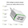 Universal USB charger - 2 port / 4 port - LED light - multi portChargers