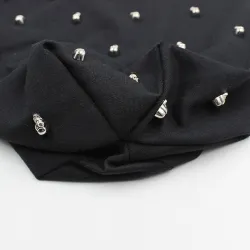Casual cotton hat with skull and silver ringHats & Caps