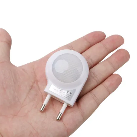 mini led snail night light - auto night lamp built-in light sensor - control light wall lamp for baby kids bedroomLights & li...