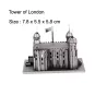 3D metal puzzle building model sets - diy laser cut puzzles jigsaw model educational toys for adult children kidsToys