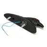 Black eagle head for fender - with red lighted eyesMotorbike parts