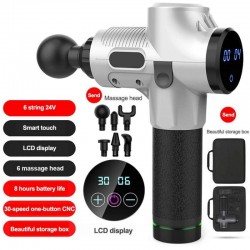 LCD Display High frequency Massage Gun muscle body relax relaxation 30 Speed Vibration