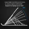 Macbook / laptop aluminum stand - adjustable & foldableStands