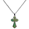 Color changing thermo cross - stainless steel necklaceNecklaces