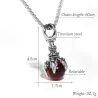 Dragon's paw with crystal - vintage stainless steel necklaceNecklaces