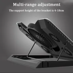 12-17 inch cooling fan for MacBook & laptop - stand - adjustable holderStands
