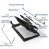 12-17 inch cooling fan for MacBook & laptop - stand - adjustable holderStands