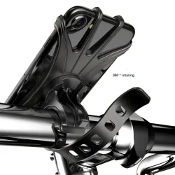 Car - bicycle - motorcycle silicone phone holder - 360 degrees rotatableHolders
