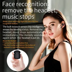Bluetooth wireless earphones - black - lightweightEar- & Headphones