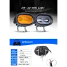 20W 6D 12V 6000K - work light for motorcycle - off-road trucks - ATV - SUV - retro LED bar - lampLights & lighting
