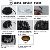 20W 6D 12V 6000K - work light for motorcycle - off-road trucks - ATV - SUV - retro LED bar - lampLights & lighting