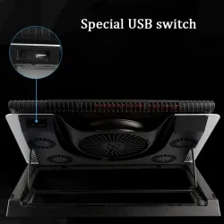 12-17 inch cooling fan for MacBook & laptop - stand - adjustable holderStands