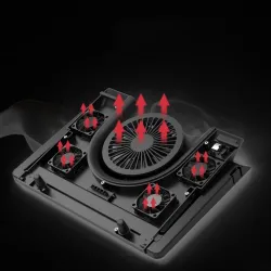 12-17 inch cooling fan for MacBook & laptop - stand - adjustable holderStands