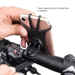 Car - bicycle - motorcycle silicone phone holder - 360 degrees rotatableHolders
