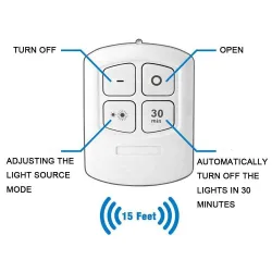 3W LED light - cabinet - wireless - for dormitory closetLights & lighting