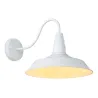 Vintage wall lamp - metal - E27 - black - whiteWall lights