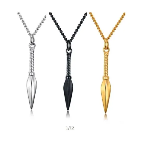 Spear pendant - necklace - 3 coloursNecklaces