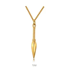 Spear pendant - necklace - 3 coloursNecklaces
