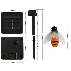 Solar powered - LED string - garland light - outdoor / garden decoration - honey beeStage & events lighting