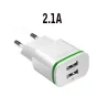 Universal USB charger - 2 port / 4 port - LED light - multi portChargers