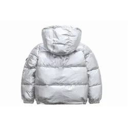 Warm children jacket with hood - cotton - water repellentKids