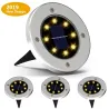 4 pieces - solar powered lamps - 8 LED - waterproof garden lightLights & lighting