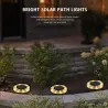 4 pieces - solar powered lamps - 8 LED - waterproof garden lightLights & lighting