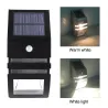 Solar LED Light - Outdoor - Motion Sensor - Stainless Steel - Black - WhiteSolar lighting