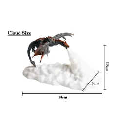 3D dragon - LED night lampLights & lighting