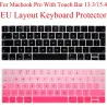EU Keyboard Protector - Macbook Pro 13 - 13.3 - Silicone - ProtectionKeyboards