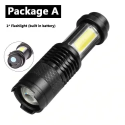 XP-G Q5 - Mini led Flashlight -2000 Lumens - Adjustable - WaterproofSurvival tools