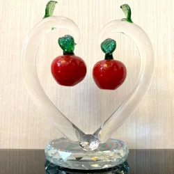 Glass - Crystal Cherry Tree - Fengshui OrnamentDecoration