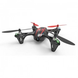 Hubsan X4 H107C - Upgraded 2.4G - 4CH - RC Drone Quadcopter - Mode 2 (Left Hand Throttle) - Black Green