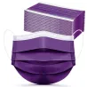 Disposable anti-bacterial medical face mask - mouth mask - 3 layer - purpleMouth masks