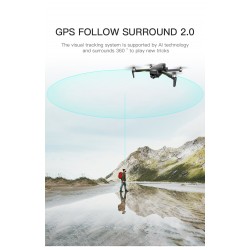 ZLRC SG906 PRO 2 - GPS - 5G - WIFI - 4K HD Camera - 3-Axis Gimbal - Brushless - Foldable - Without Megaphone