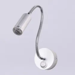 Modern LED Wall Lamps - Flexible Tube - 3W - Black - WhiteLights & lighting