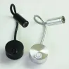 Modern LED Wall Lamps - Flexible Tube - 3W - Black - WhiteLights & lighting