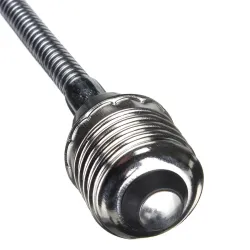20/30/40/60cm - E27 - Black - Flexible - Extension - Socket - LED Light Bulb - Base HolderHome