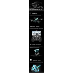 VISUO K1 - 5g - wifi - fpv - gps - 4k hd dual camera - brushless - foldableDrones