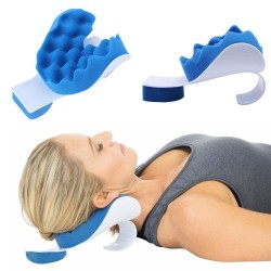 Neck - shoulder therapeutic support pillow - travel cushionMassage