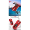 Eachine E52 - WiFi - FPV - Selfie Drone - Foldable - 0.3MP - Red - RTFDrones