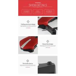 Eachine E52 - WiFi - FPV - Selfie Drone - Foldable - 0.3MP - Red - RTFDrones