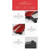 Eachine E52 - WiFi - FPV - Selfie Drone - Foldable - 0.3MP - Red - RTFDrones